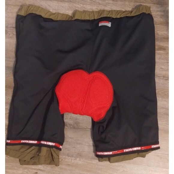 Novara MTB Compression Padded Mountain Bike Shorts (Men's XXL) Green - 42/10 - Picture 8 of 8